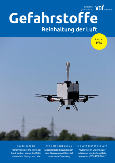 Cover of Volume: Gefahrstoffe Volume 85 (2025), Edition 01-02