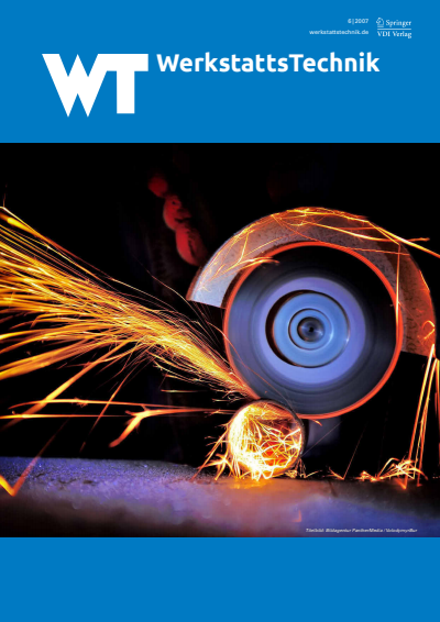 Cover der Ausgabe: wt Werkstattstechnik online Jahrgang 97 (2007), Heft 6