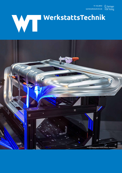 Cover der Ausgabe: wt Werkstattstechnik online Jahrgang 102 (2012), Heft 11-12