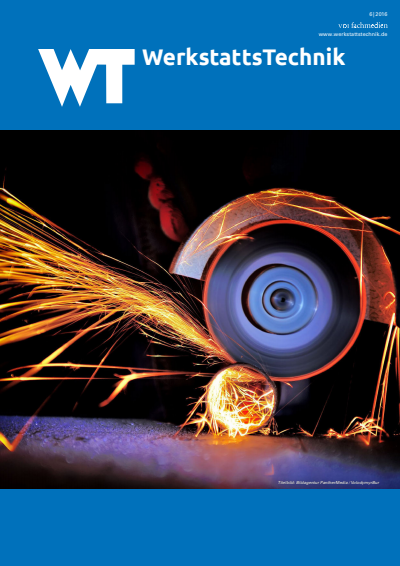 Cover der Ausgabe: wt Werkstattstechnik online Jahrgang 106 (2016), Heft 06