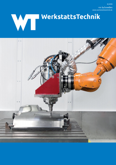 Cover der Ausgabe: wt Werkstattstechnik online Jahrgang 108 (2018), Heft 06