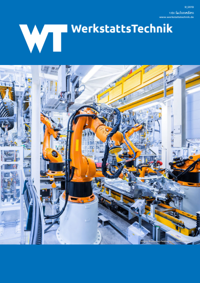 Cover der Ausgabe: wt Werkstattstechnik online Jahrgang 109 (2019), Heft 09