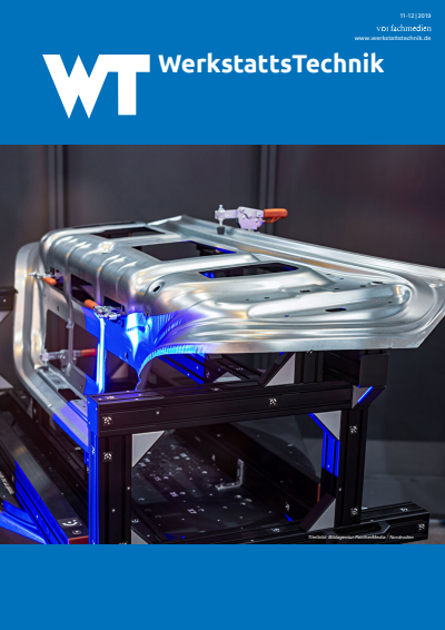 Cover der Ausgabe: wt Werkstattstechnik online Jahrgang 109 (2019), Heft 11-12