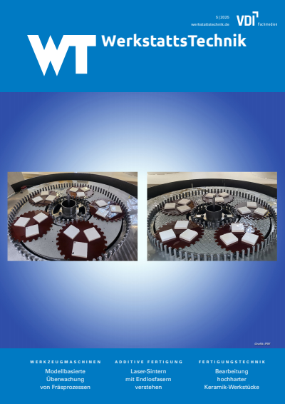 Cover of Volume: wt Werkstattstechnik online Volume 115 (2025), Edition 05