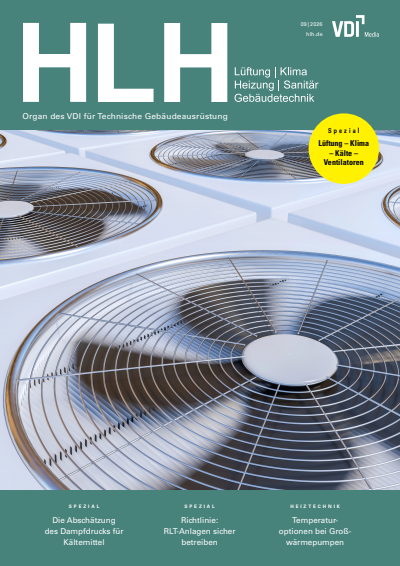 Cover der Ausgabe: HLH Jahrgang 77 (2026), Heft 09