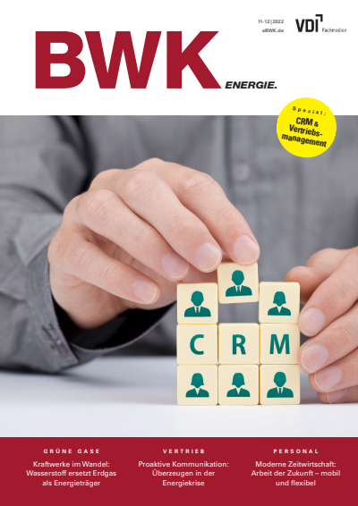 Cover of Volume: BWK ENERGIE. Volume 74 (2022), Edition 11-12