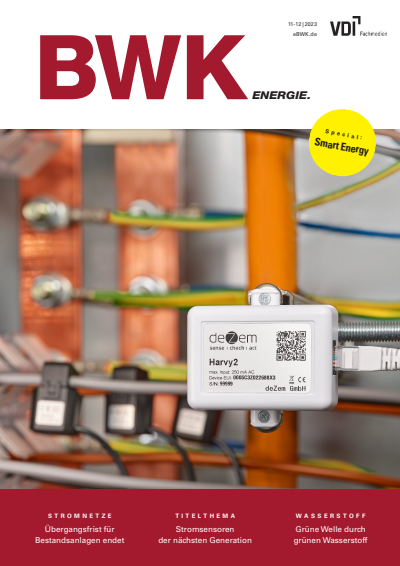 Cover of Volume: BWK ENERGIE. Volume 75 (2023), Edition 11-12