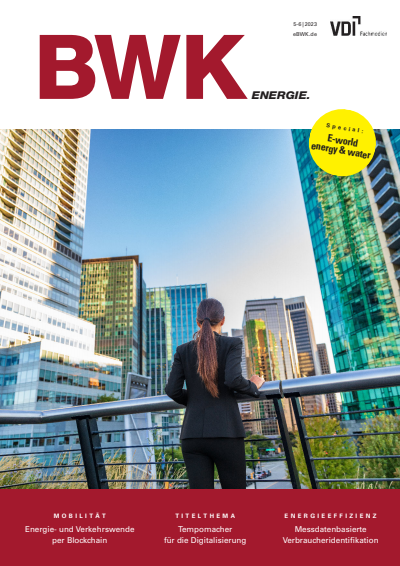 Cover of Volume: BWK ENERGIE. Volume 75 (2023), Edition 5-6
