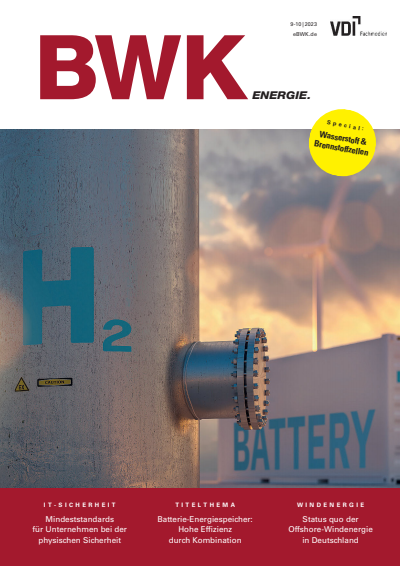 Cover of Volume: BWK ENERGIE. Volume 75 (2023), Edition 9-10