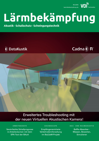 Cover of Volume: Lärmbekämpfung Volume 20 (2025), Edition 06