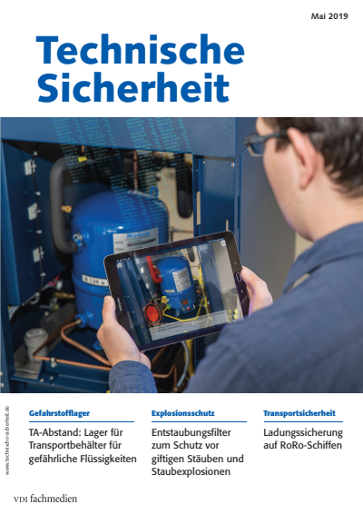Cover of Volume: Technische Sicherheit Volume 9 (2019), Edition 05