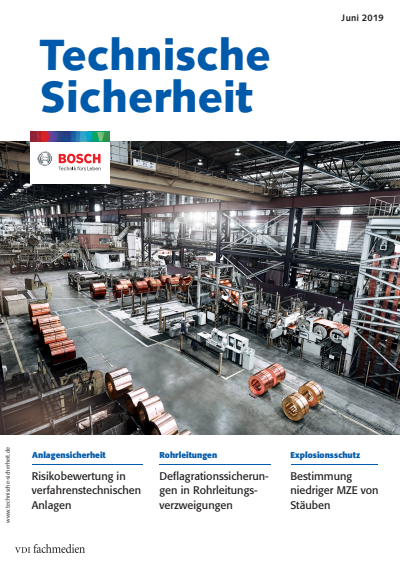 Cover of Volume: Technische Sicherheit Volume 9 (2019), Edition 06