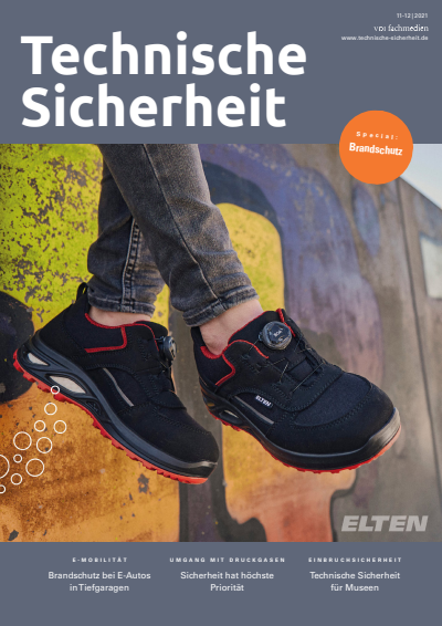 Cover of Volume: Technische Sicherheit Volume 11 (2021), Edition 11-12