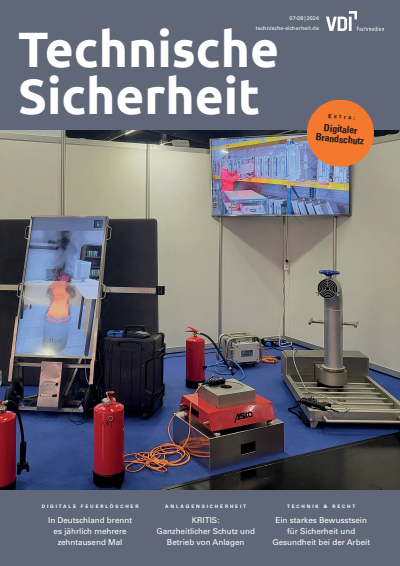 Cover of Volume: Technische Sicherheit Volume 14 (2024), Edition 07-08