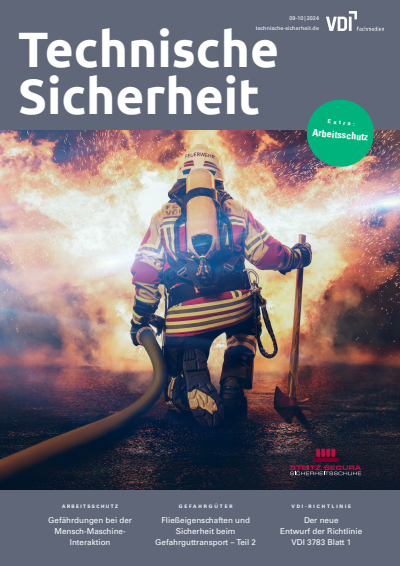 Cover of Volume: Technische Sicherheit Volume 14 (2024), Edition 09-10