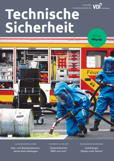 Cover of Volume: Technische Sicherheit Volume 15 (2025), Edition 01-02