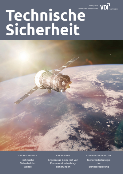 Cover of Volume: Technische Sicherheit Volume 15 (2025), Edition 07-08