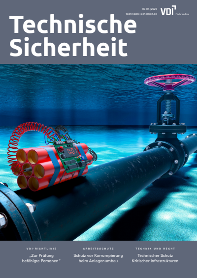 Cover der Ausgabe: Technische Sicherheit Jahrgang 16 (2026), Heft 03-04