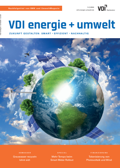 Cover of Volume: VDI energie + umwelt Volume 1 (2024), Edition 1-2