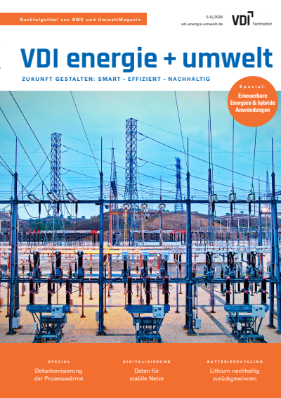 Cover of Volume: VDI energie + umwelt Volume 3 (2026), Issue 5-6