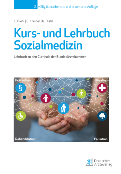 Cover des Buchs: Kurs- und Lehrbuch Sozialmedizin