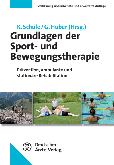 Cover des Buchs: Grundlagen der Sport- und Bewegungstherapie