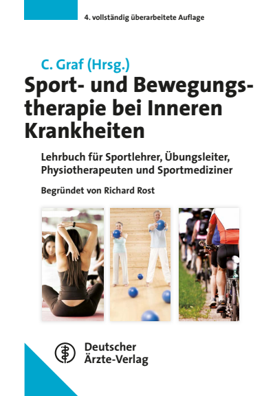 Cover des Buchs: Sport- und Bewegungstherapie bei Inneren Krankheiten