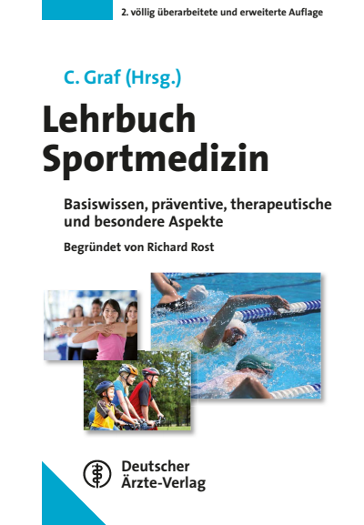 Cover des Buchs: Lehrbuch Sportmedizin