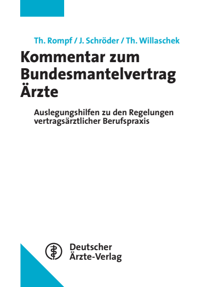 Cover des Buchs: Kommentar zum Bundesmantelvertrag Ärzte
