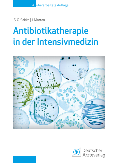 Cover des Buchs: Antibiotikatherapie in der Intensivmedizin