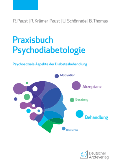 Cover des Buchs: Praxisbuch Psychodiabetologie