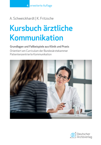 Cover des Buchs: Kursbuch ärztliche Kommunikation