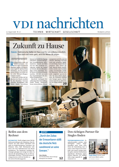 Cover der Ausgabe: VDI nachrichten Jahrgang 80 (2026), Heft 17