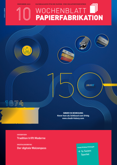 Cover of Volume: Wochenblatt für Papierfabrikation Volume 151 (2023), Edition 10