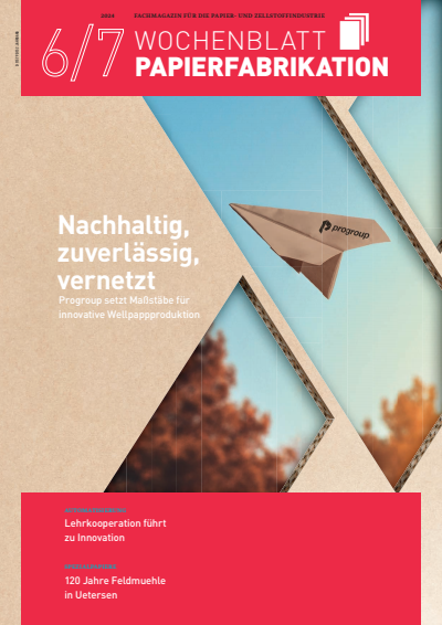 Cover der Ausgabe: Wochenblatt für Papierfabrikation Jahrgang 152 (2024), Heft 6-7