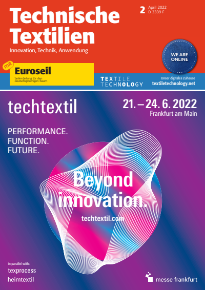 Cover of Volume: Technische Textilien Volume 65 (2022), Edition 2
