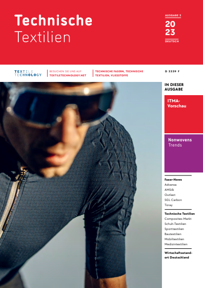Cover of Volume: Technische Textilien Volume 66 (2023), Edition 3
