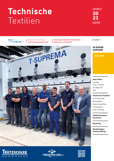Cover of Volume: Technische Textilien Volume 66 (2023), Edition 4