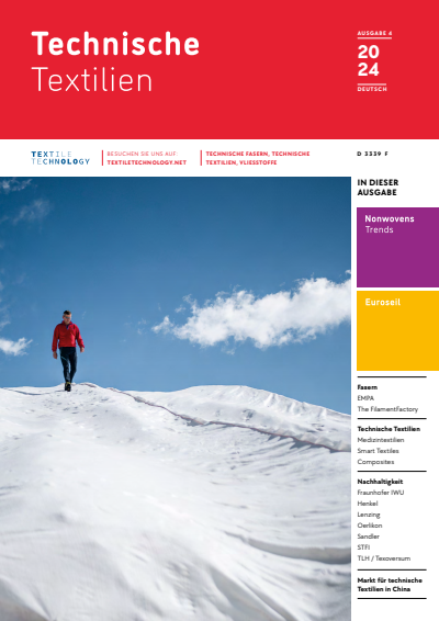 Cover of Volume: Technische Textilien Volume 67 (2024), Edition 4