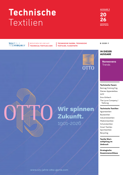 Cover of Volume: Technische Textilien Volume 69 (2026), Issue 3