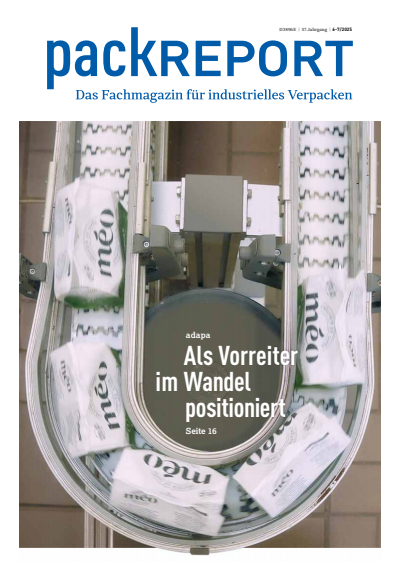 Cover der Ausgabe: packREPORT Jahrgang 57 (2025), Heft 6