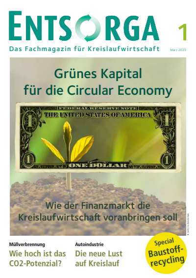 Cover der Ausgabe: ENTSORGA-Magazin Jahrgang 42 (2023), Heft 1