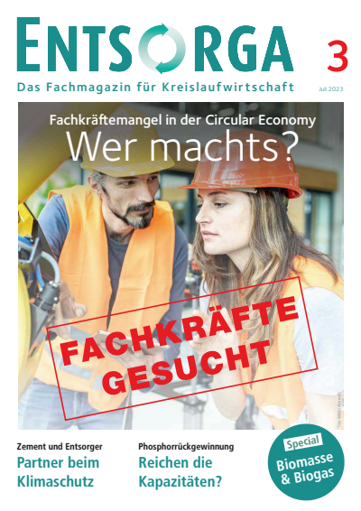 Cover der Ausgabe: ENTSORGA-Magazin Jahrgang 42 (2023), Heft 3