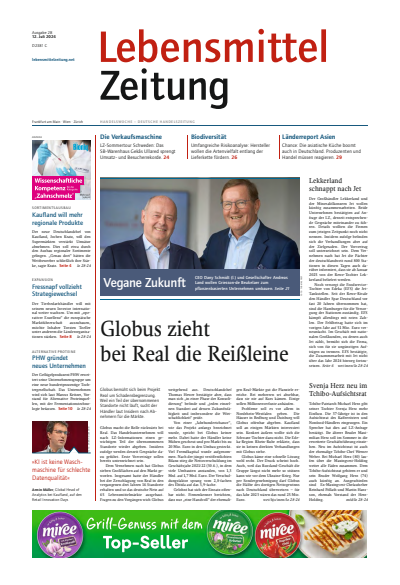 Cover of Volume: Lebensmittel Zeitung Volume 76 (2024), Edition 28