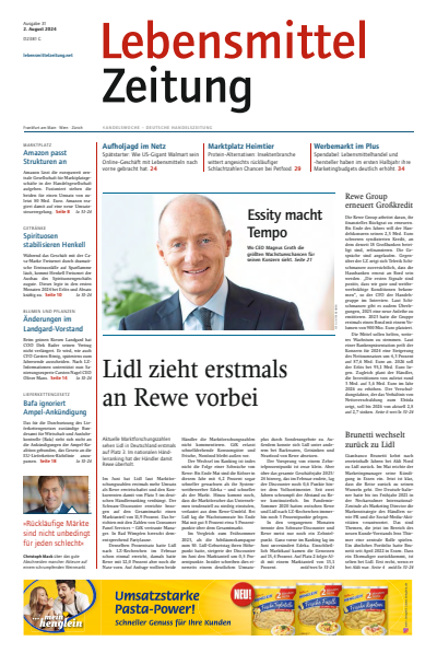 Cover of Volume: Lebensmittel Zeitung Volume 76 (2024), Edition 31