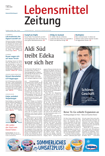 Cover of Volume: Lebensmittel Zeitung Volume 76 (2024), Edition 9