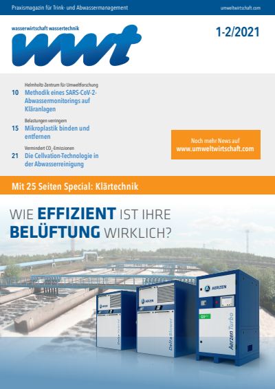 Cover of Volume: wwt Wasserwirtschaft Wassertechnik Volume 70 (2021), Edition 1-2