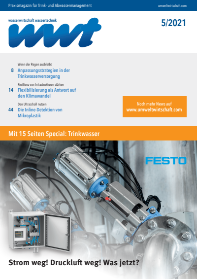 Cover of Volume: wwt Wasserwirtschaft Wassertechnik Volume 70 (2021), Edition 5