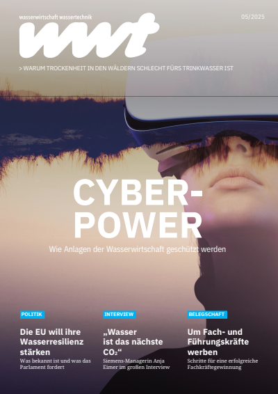 Cover of Volume: wwt Wasserwirtschaft Wassertechnik Volume 74 (2025), Edition 5