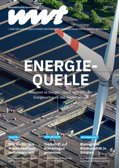 Cover of Volume: wwt Wasserwirtschaft Wassertechnik Volume 74 (2025), Edition 6
